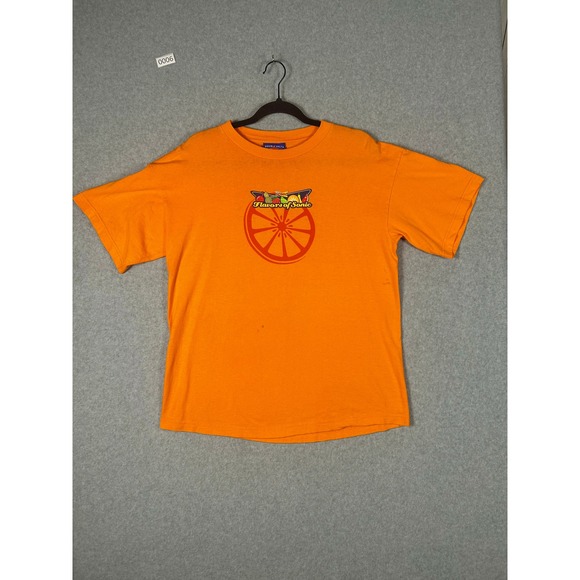 Sonic Drive-In Other - Sonic Drive-In Graphic T Shirt Large Orange Flavors of Sonic Employee Distressed